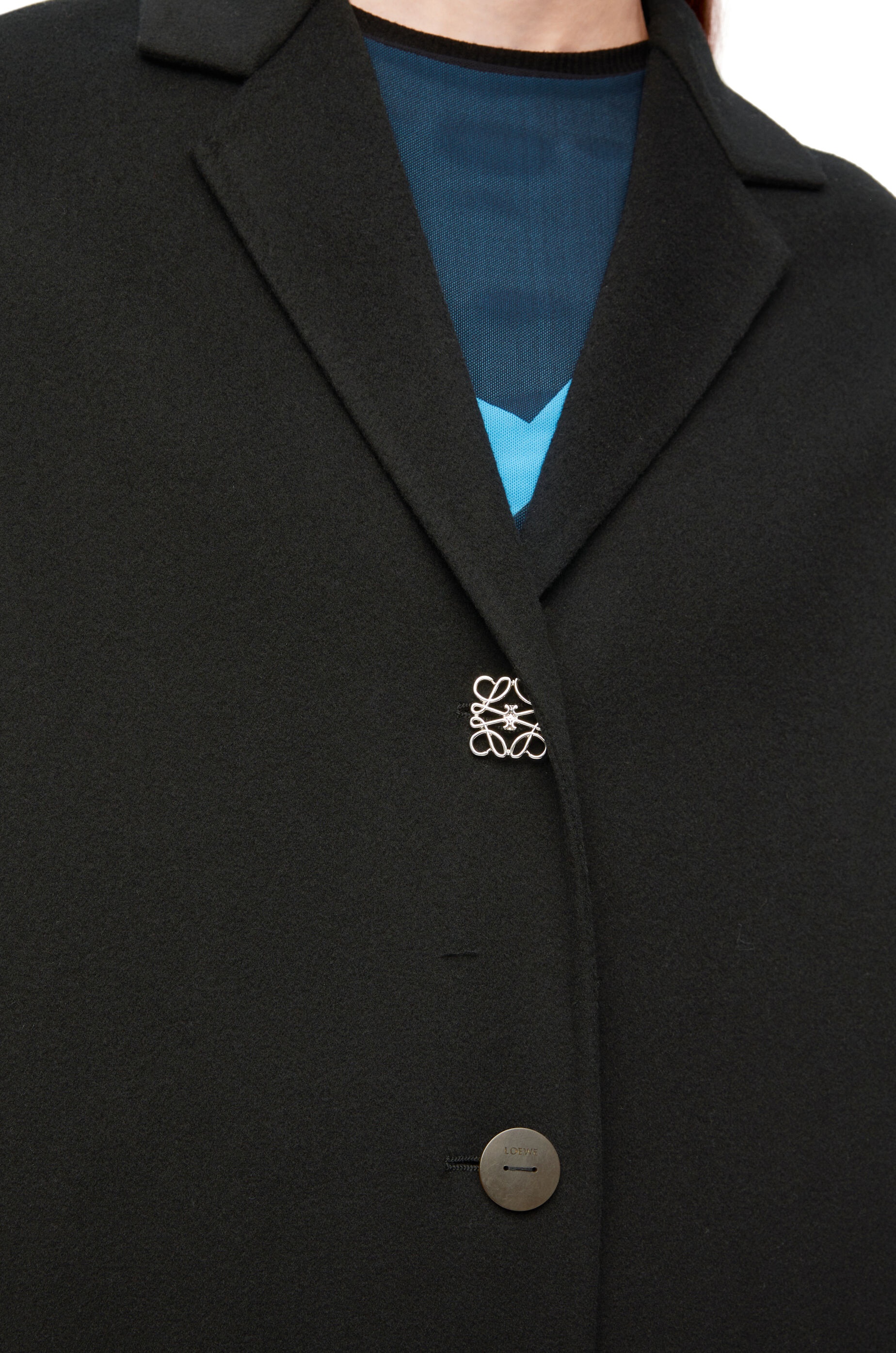 Anagram coat in wool and cashmere - 4