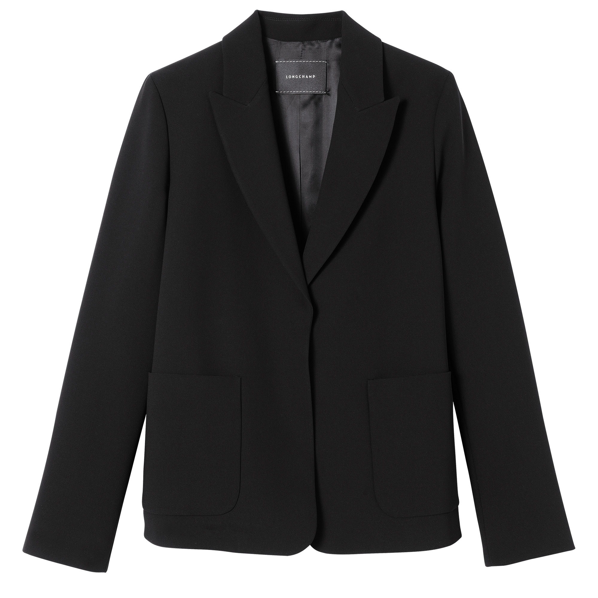 Jacket Black - Crepe - 1