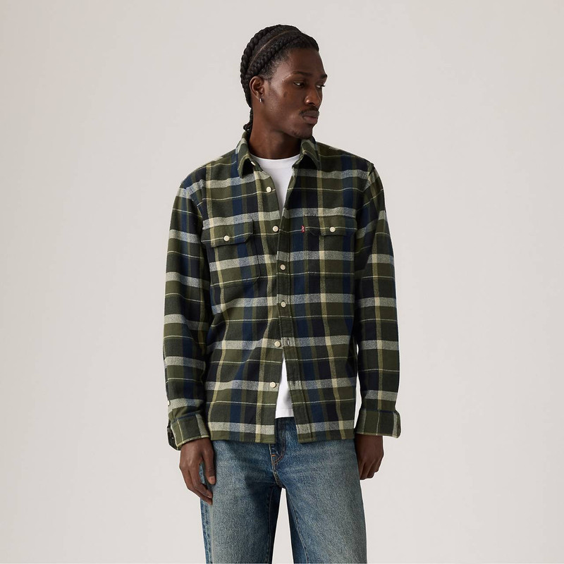 JACKSON WORKER FLANNEL OVERSHIRT 2