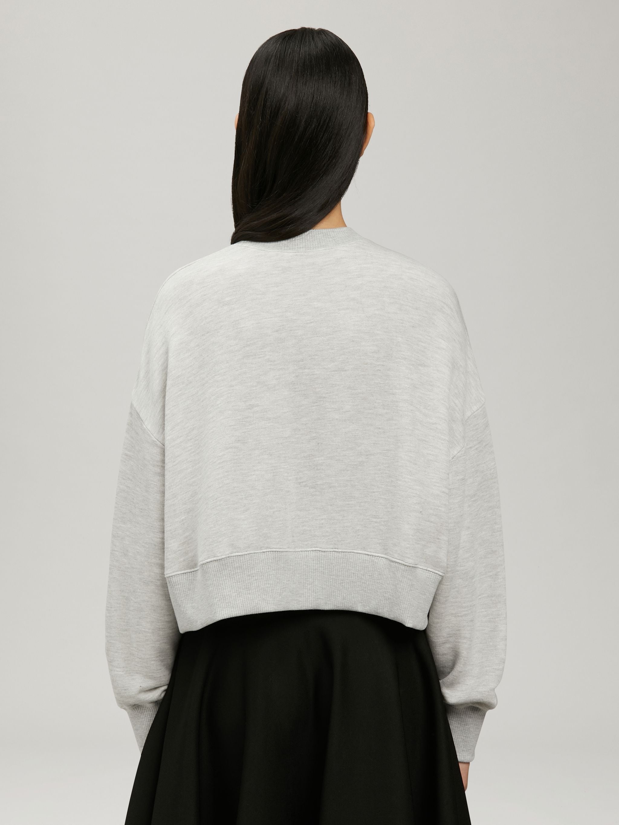 COLLEGE CROPPED SWEATSHIRT - 5
