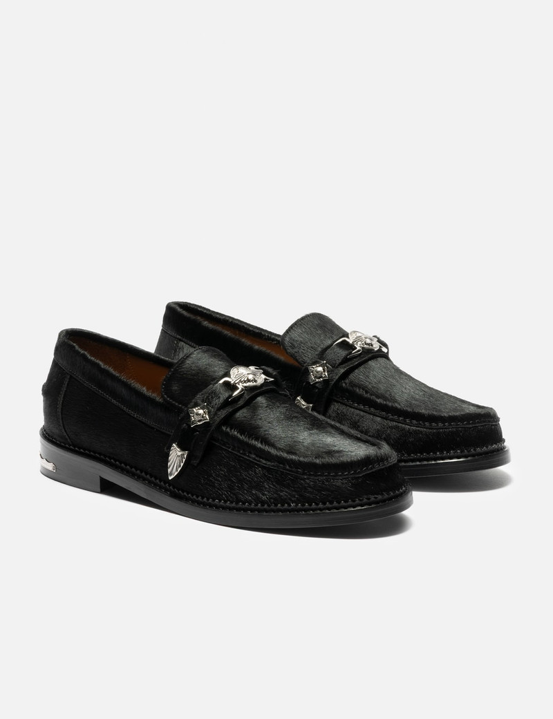 HBX EXCLUSIVE BLACK PONY LOAFER 4