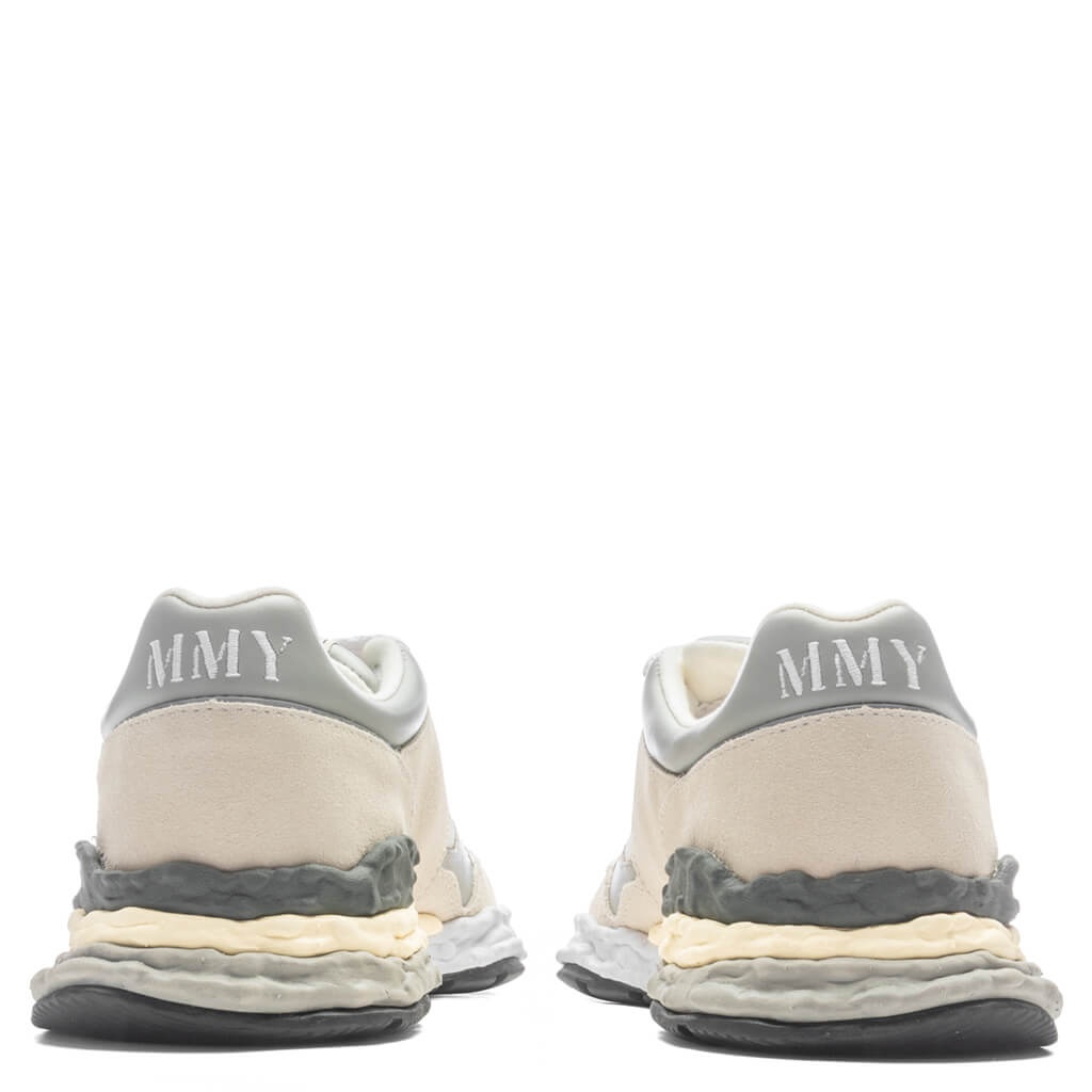 GEORGE OG SOLE MIX MATERIAL LOW TOP - WHITE - 4