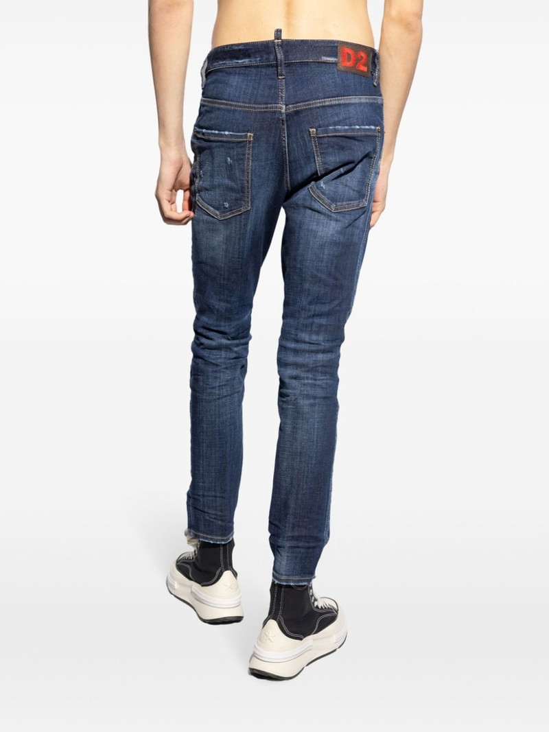logo-patch cotton jeans 4