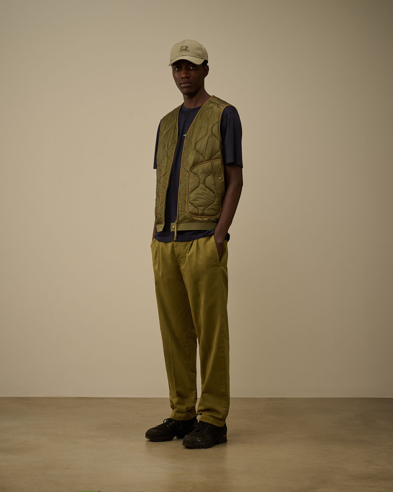 C.P. Company Mercerized 70/2 Jersey Gasato Short Sleeve Logo T-Shirt outlook