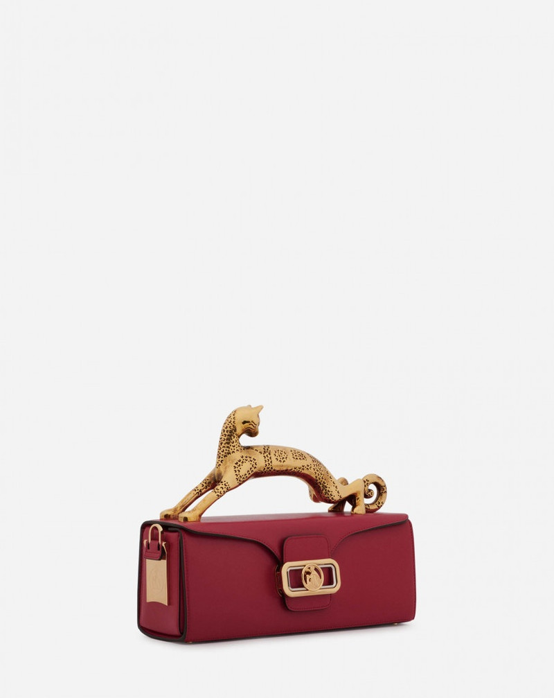 Lanvin PENCIL CAT BAG IN SHINY CALFSKIN LEATHER outlook