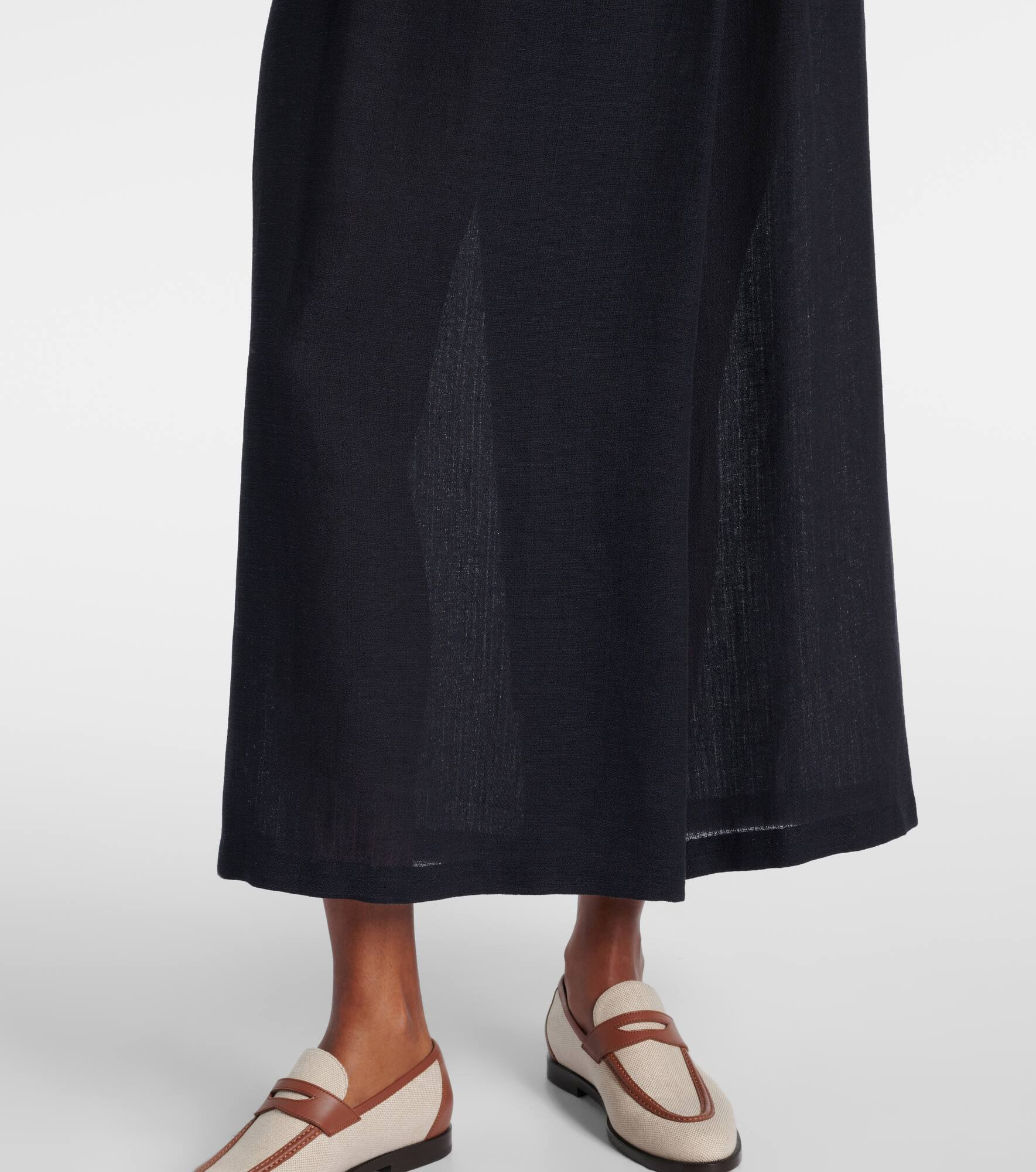 Lil linen wide-leg pants - 5