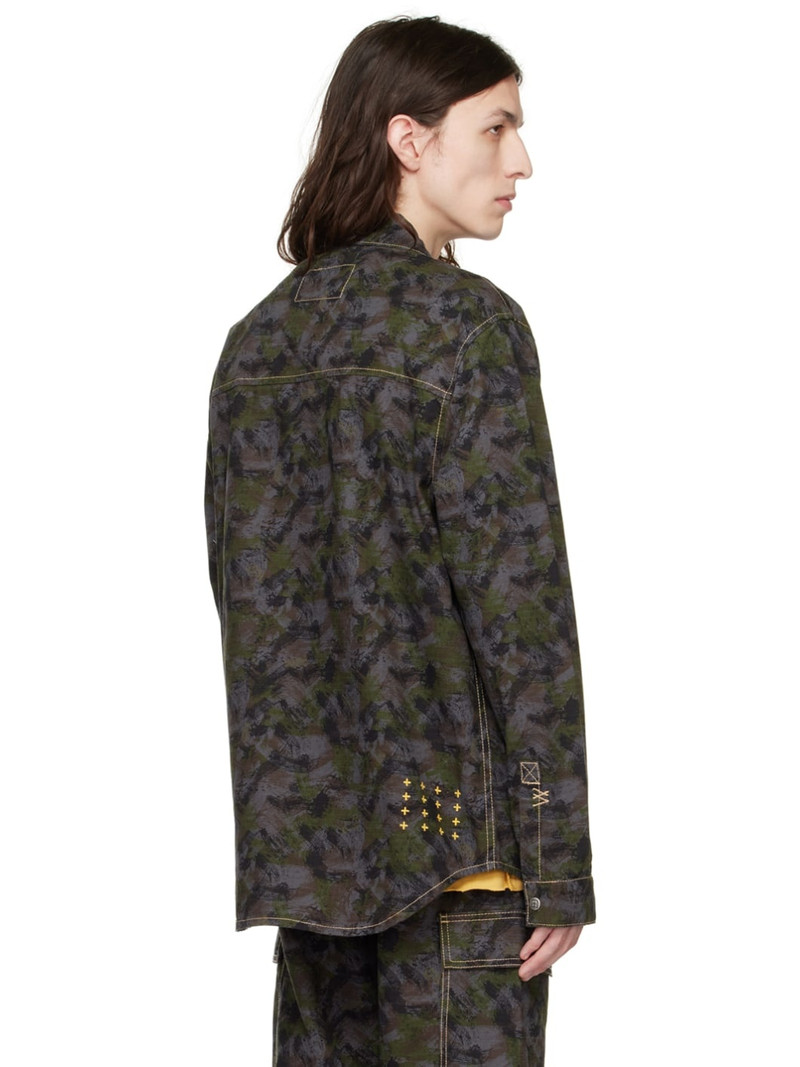 Blue & Green Snakebite Shirt 3