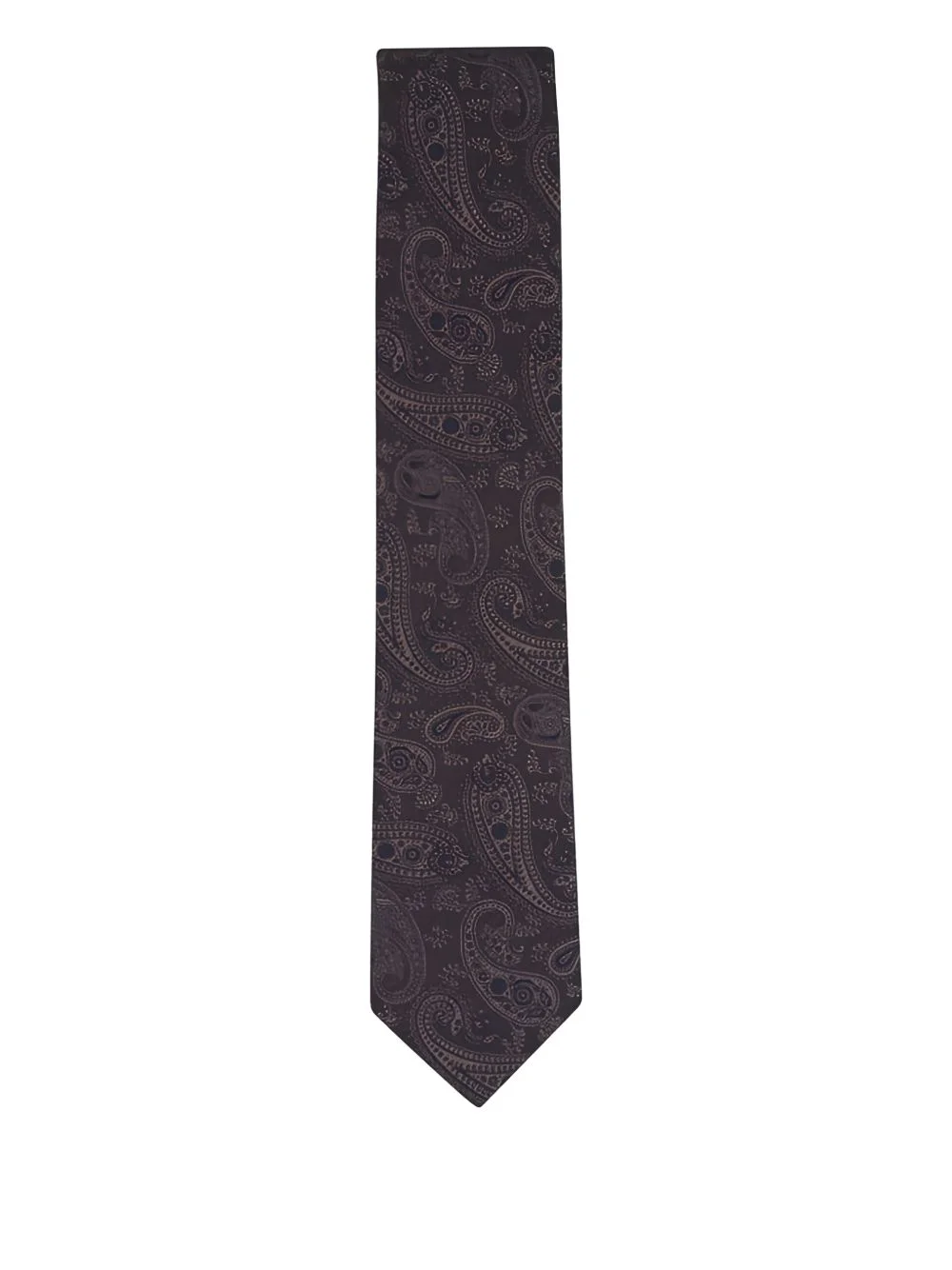 paisley-pattern tie - 1