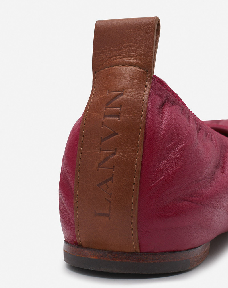 THE LEATHER BALLERINA FLAT 5