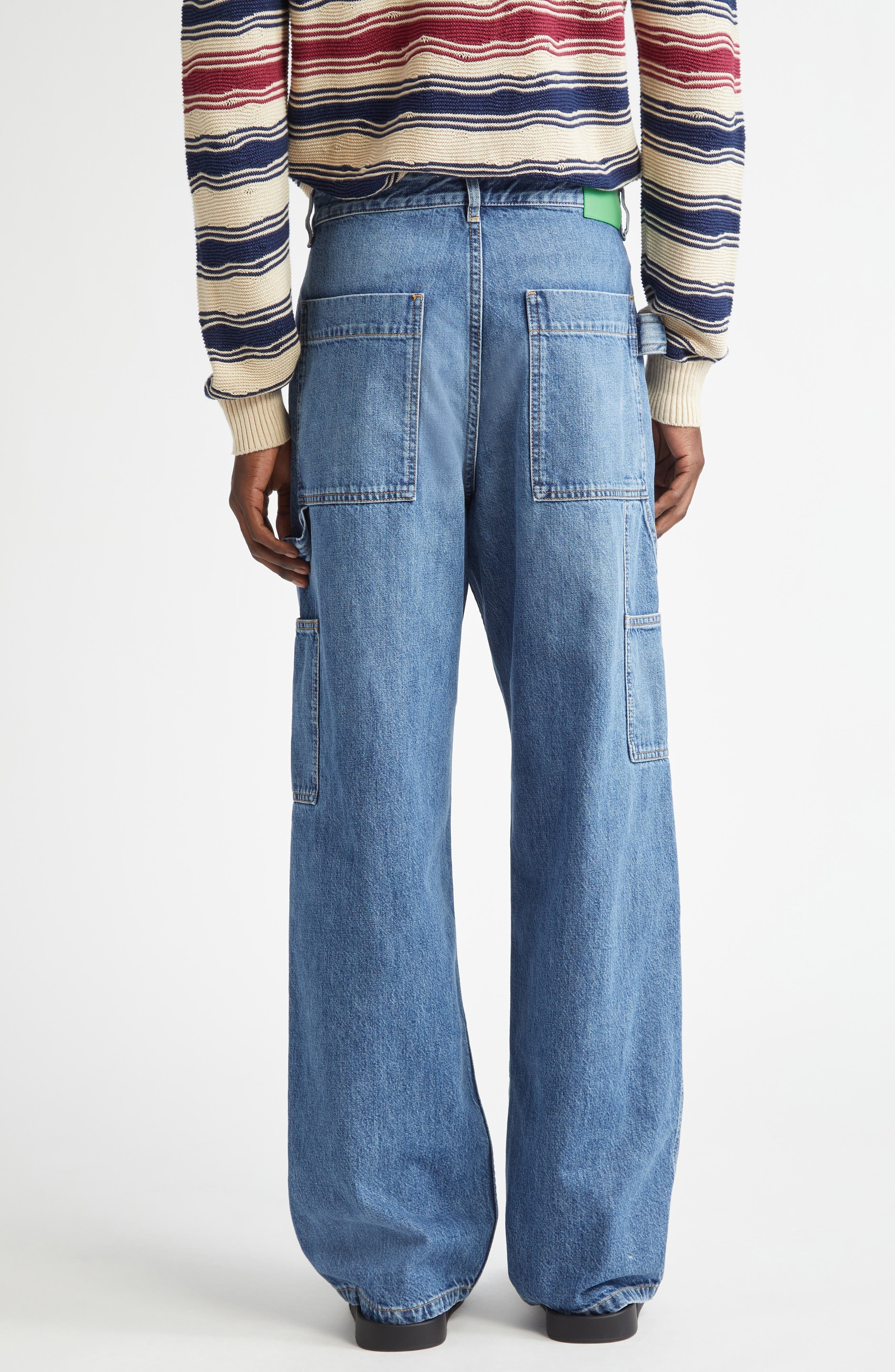 Baggy Carpenter Cargo Jeans - 3