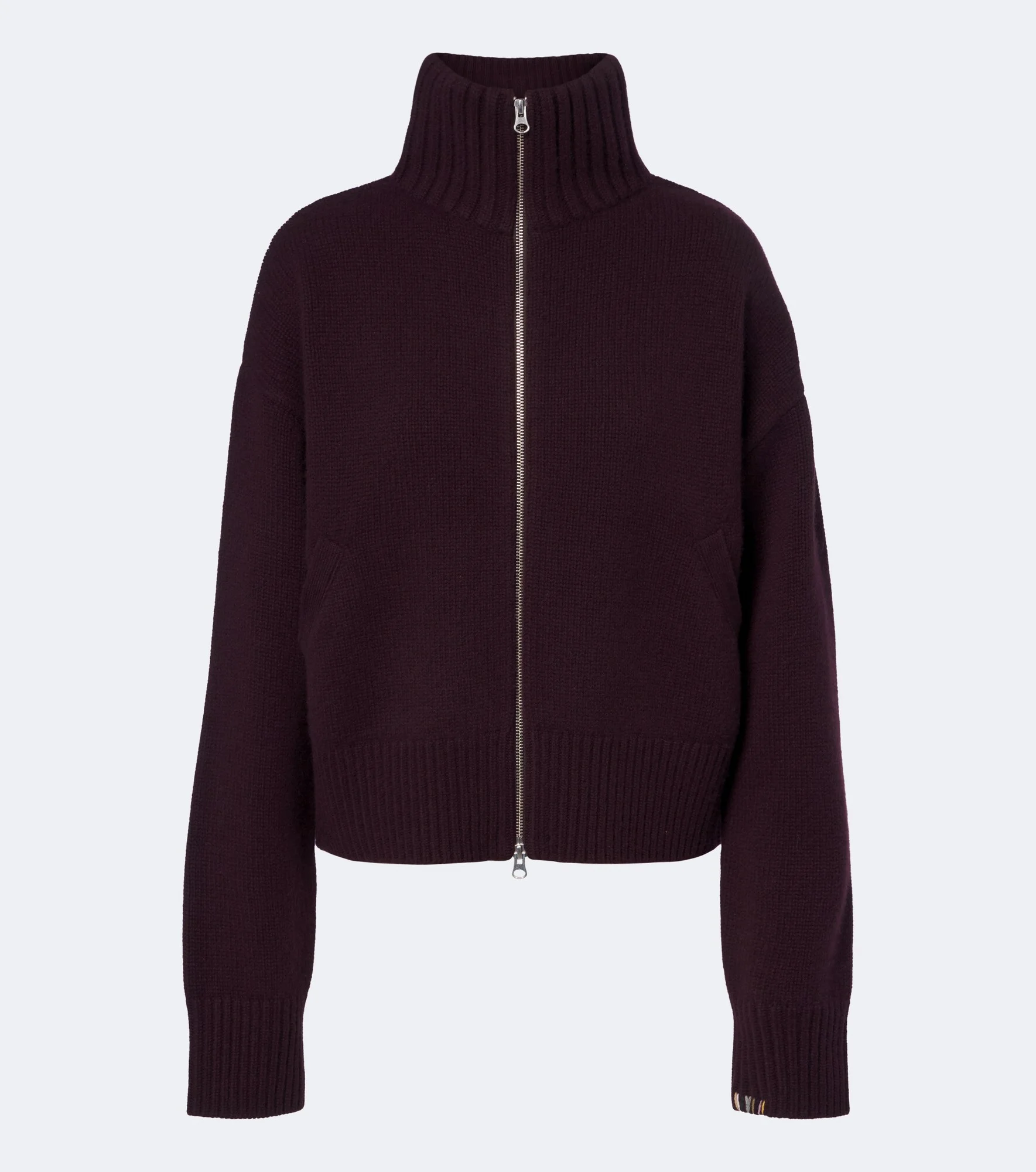 N°438 Xtra Fab cashmere zip-up sweater - 1
