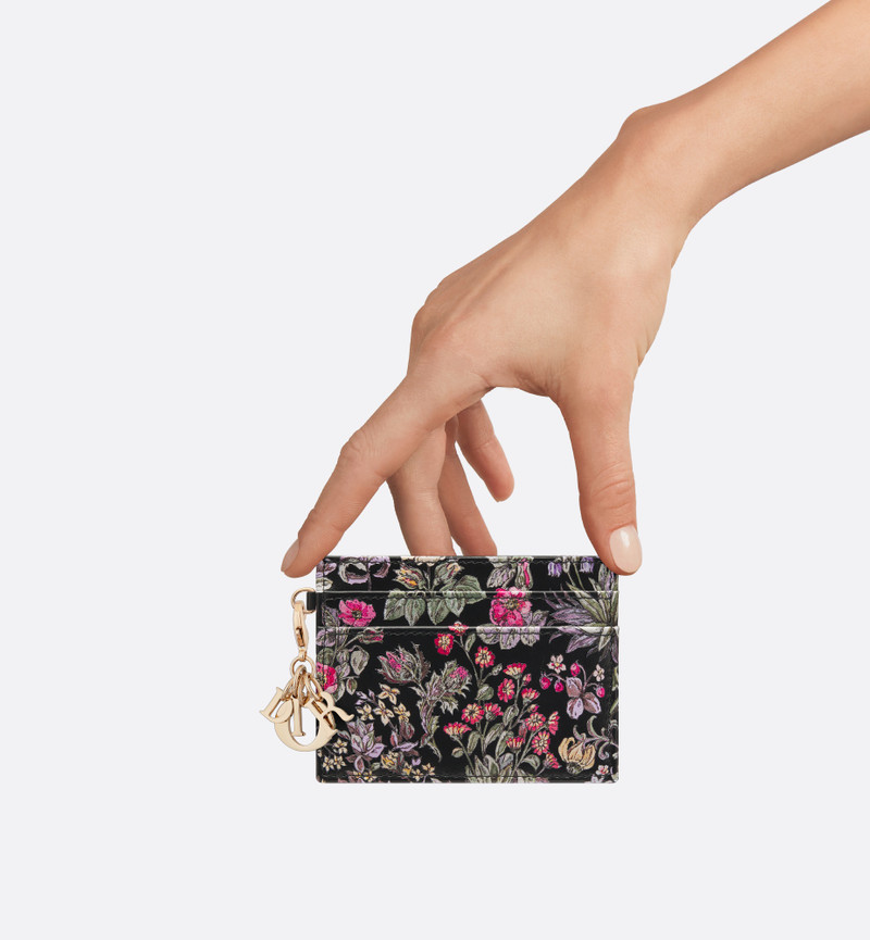 Lady Dior Freesia Card Holder 3