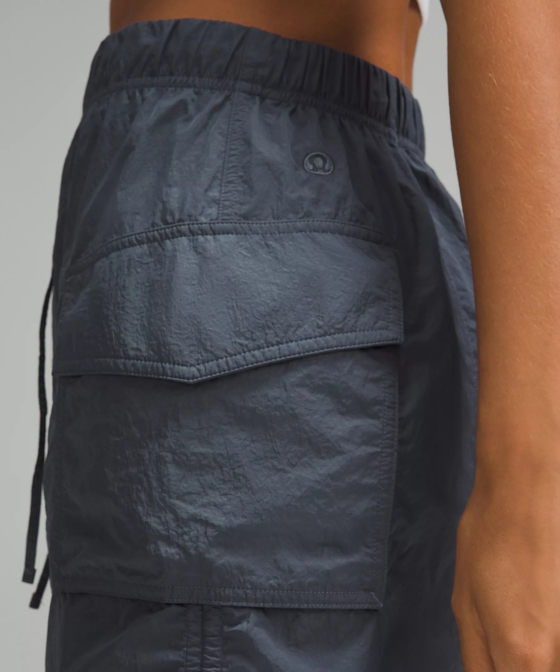 Nylon Cargo Mini Skirt - 4