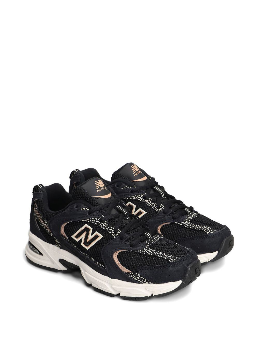 mesh-panel trainers - 2