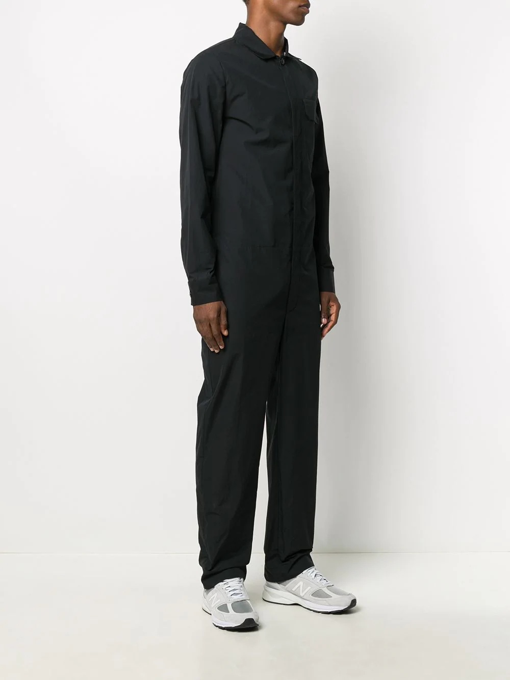 Lecture straight-leg cotton jumpsuit - 3