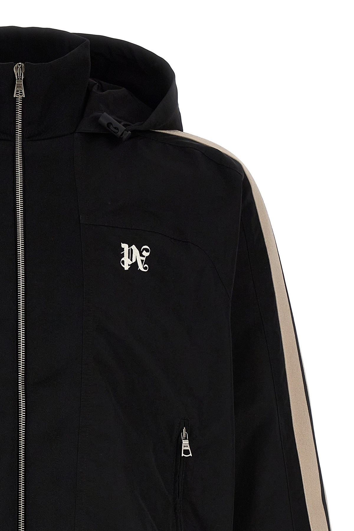 'Monogram' hooded bomber jacket - 6