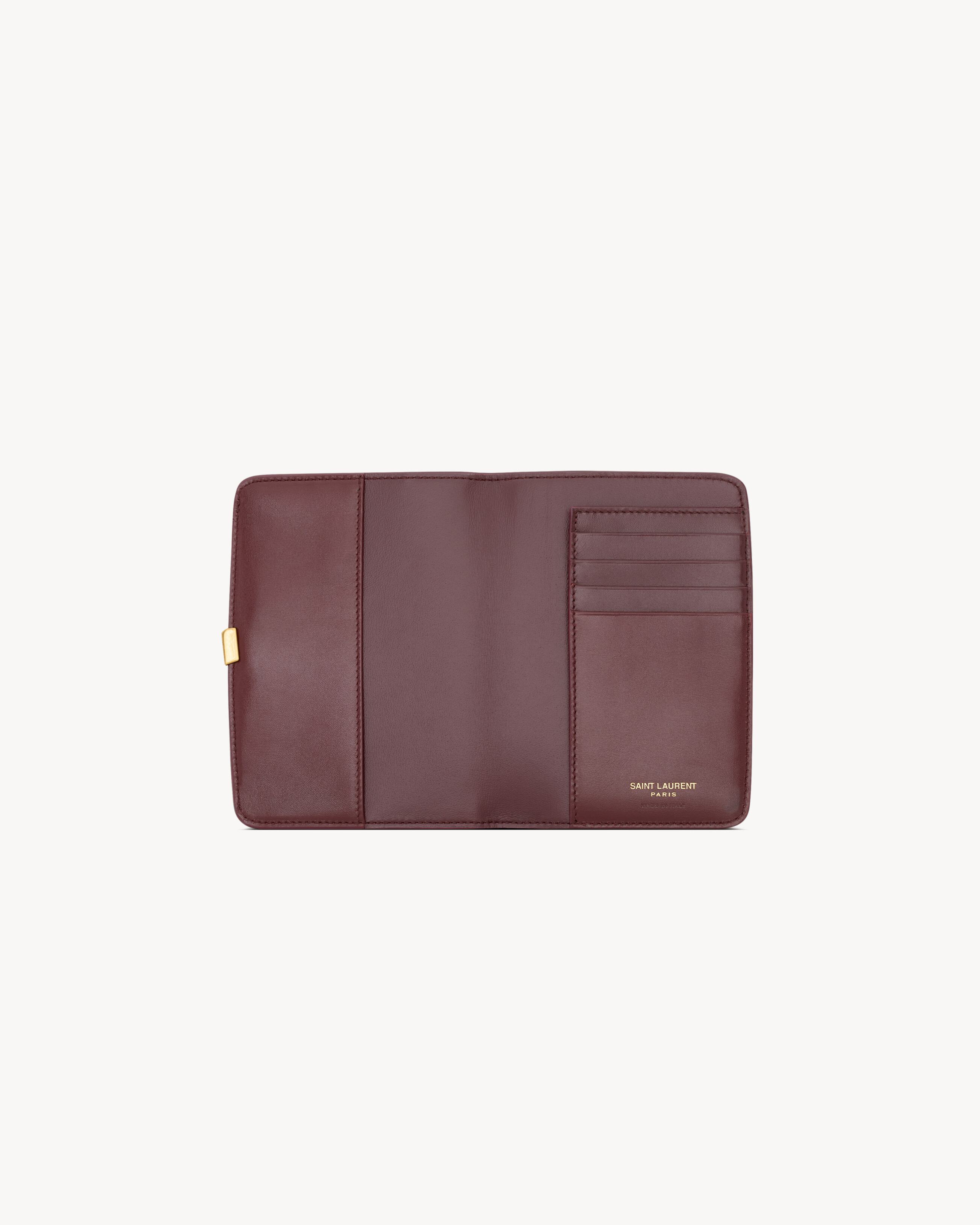 VOLTAIRE PASSPORT CASE IN BOX SAINT LAURENT - 4