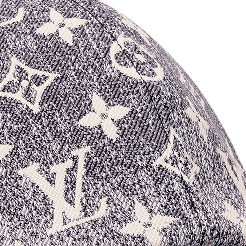 Monogram Jacquard Denim Cap 4