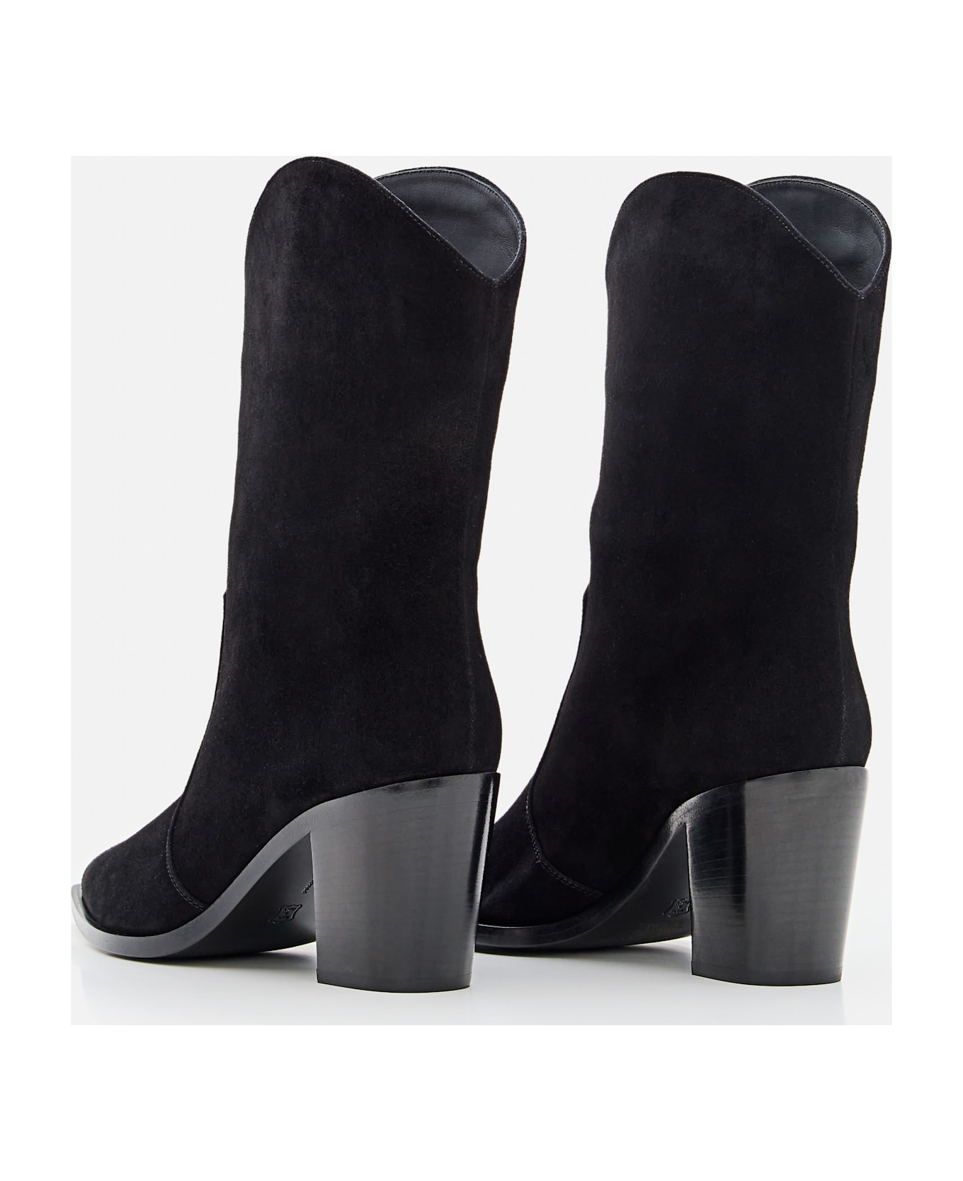 Denver Suede Texan Boots - 3