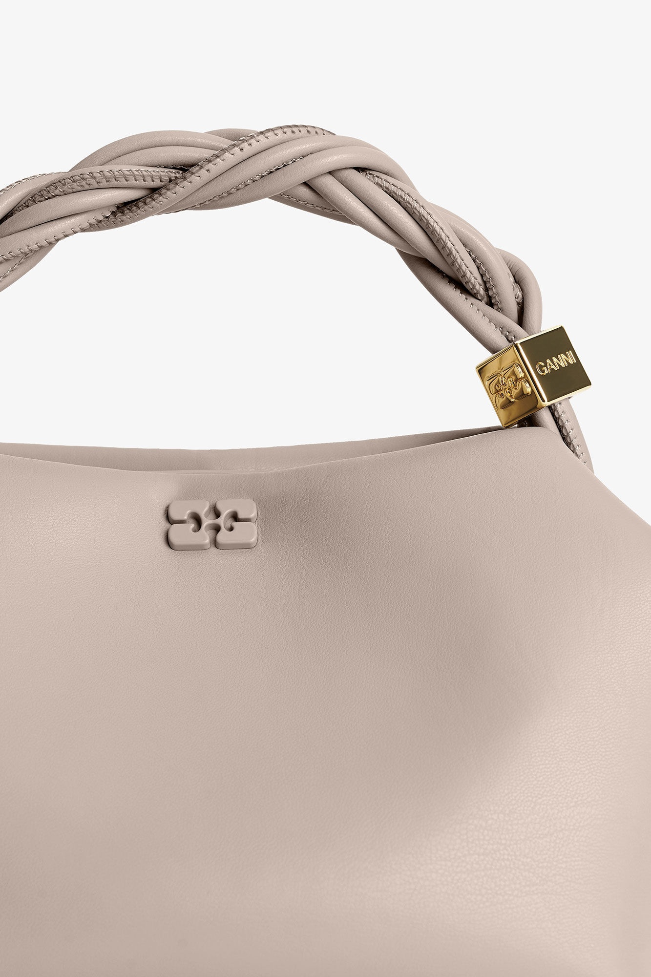 LIGHT GREY SMALL GANNI BOU BAG - 5