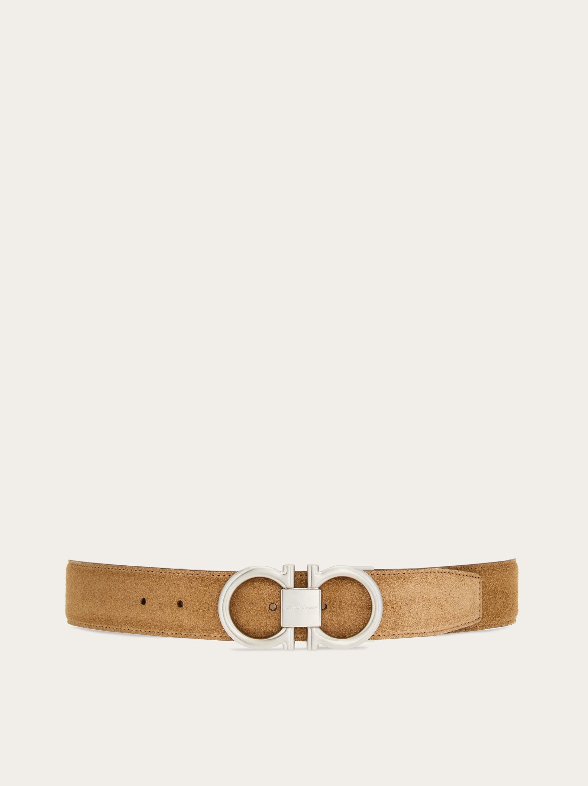 Reversible, adjustable Gancini belt - 1