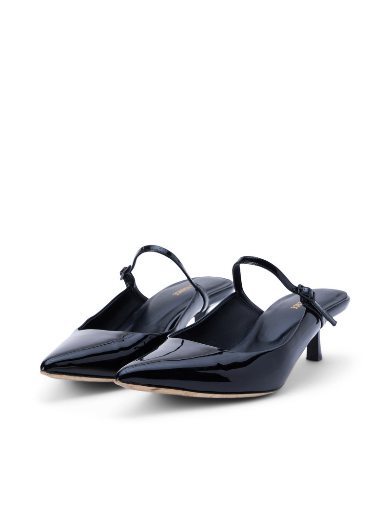 Edith Patent Leather Mule 4