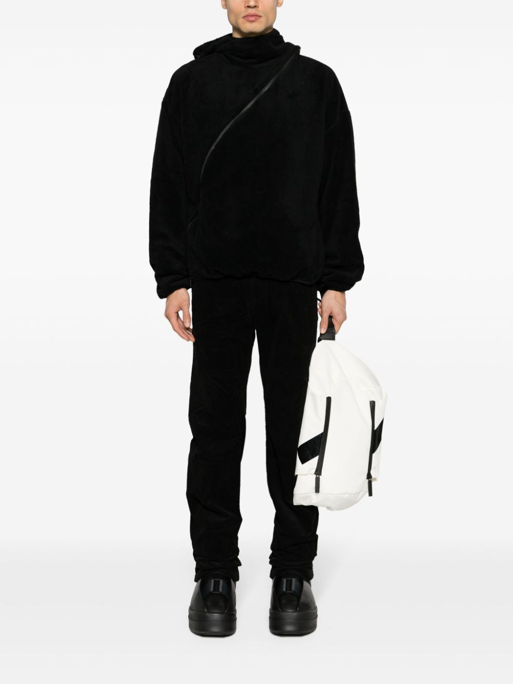 POST ARCHIVE FACTION Trousers Black - 2