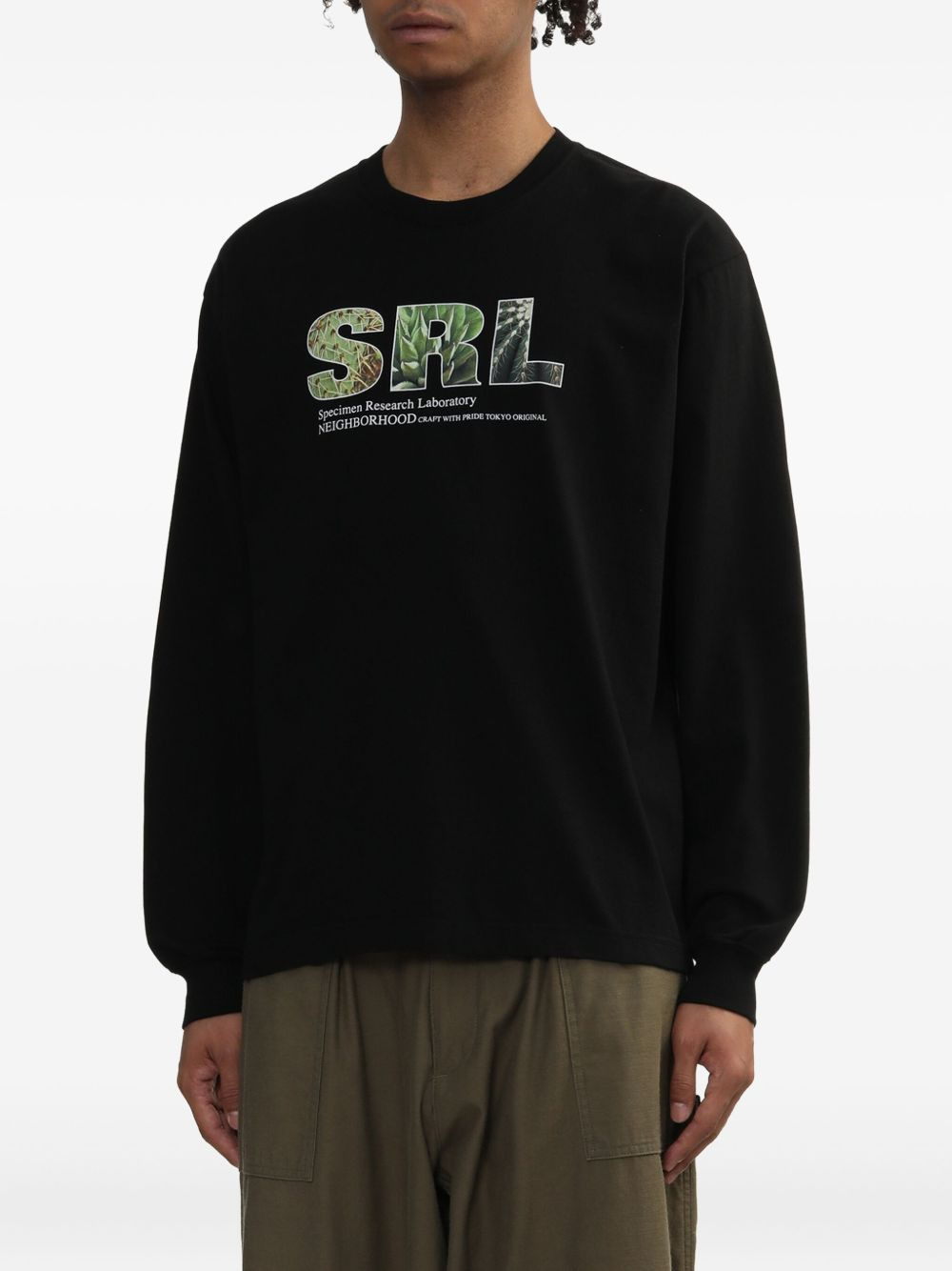 SRL graphic-print long-sleeve T-shirt - 3