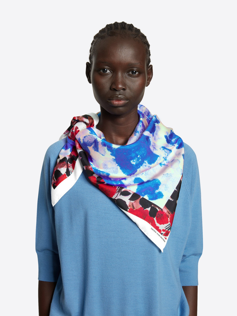 Dries Van Noten FLORAL SILK SCARF outlook