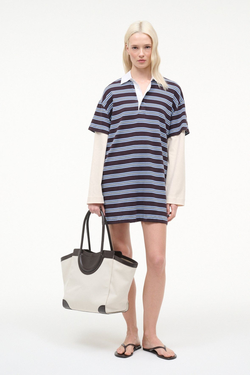 STAUD IVAR DRESS REDONDO STRIPE 1