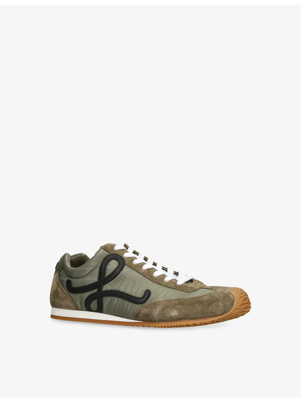 Ballet Runner 2.0 Nylon and Leather Trainers - 3