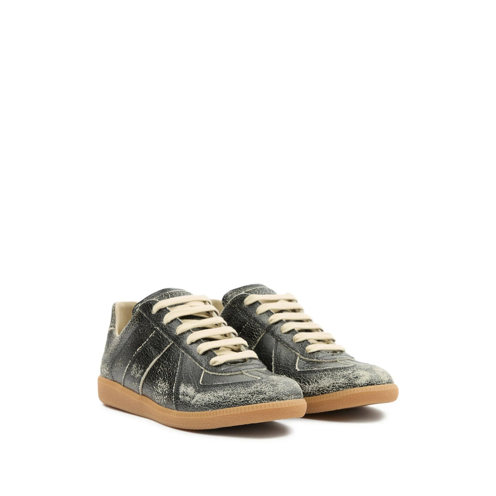 Maison Margiela Black Trainers - Low-Tops Men - 5