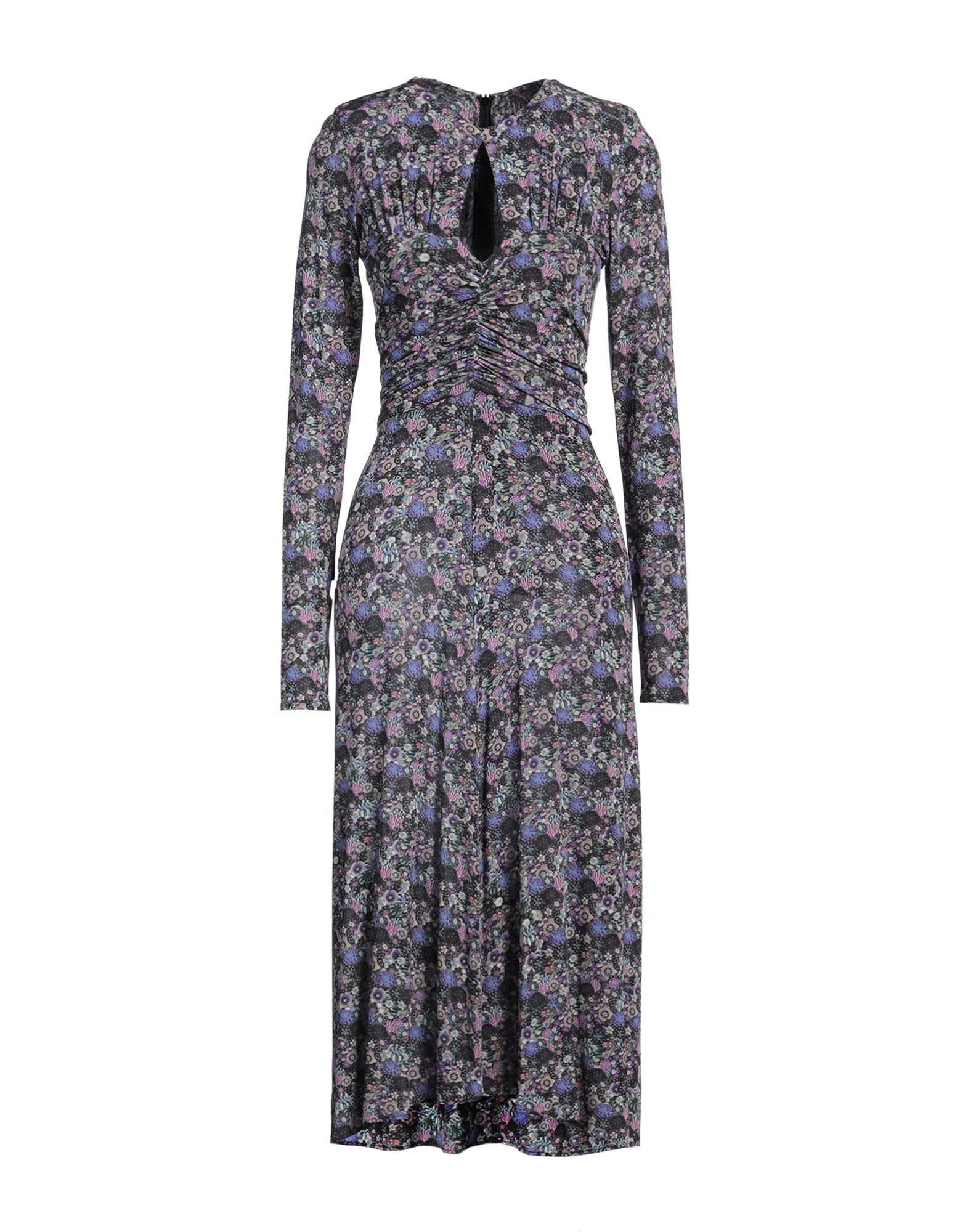 Purple Women's Midi Dress - 1