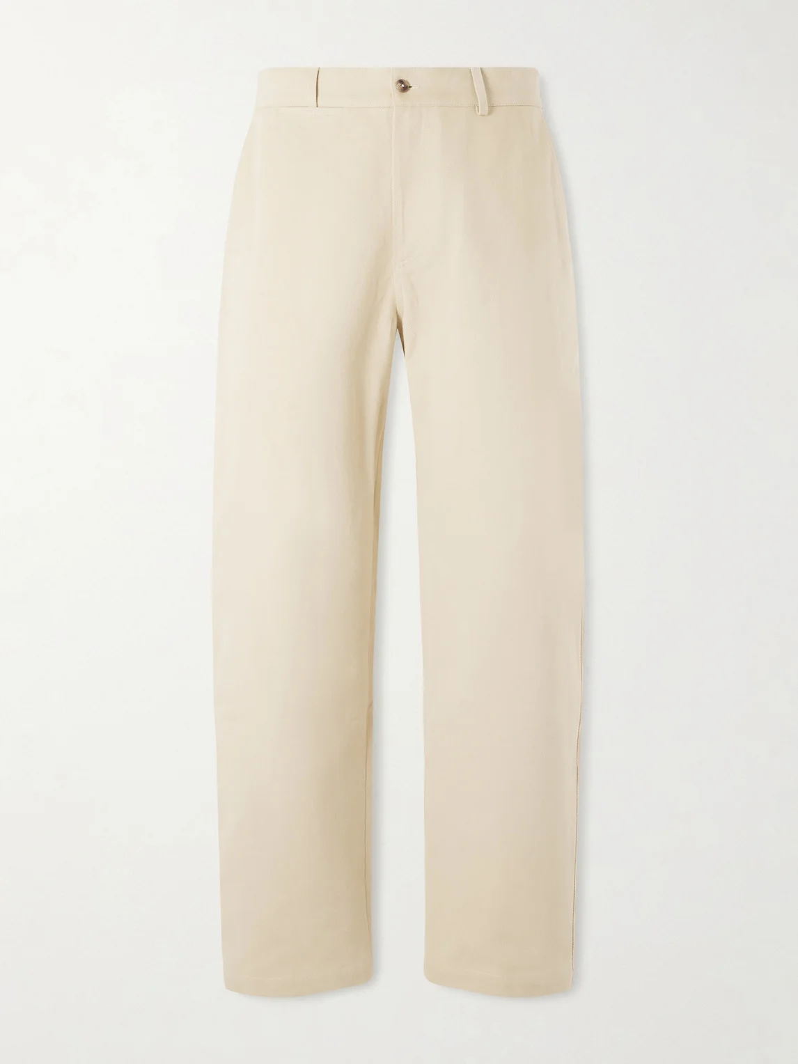 Balloon Tapered Cotton-Drill Trousers - 1