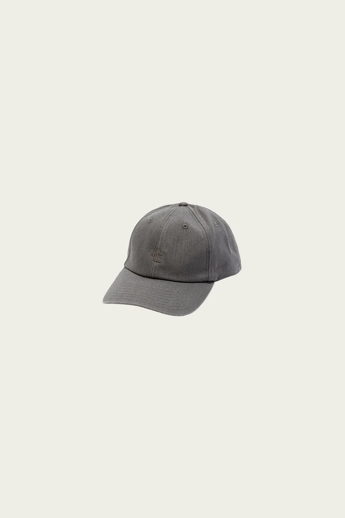 Washed Chino Cap - Heather Grey - 1