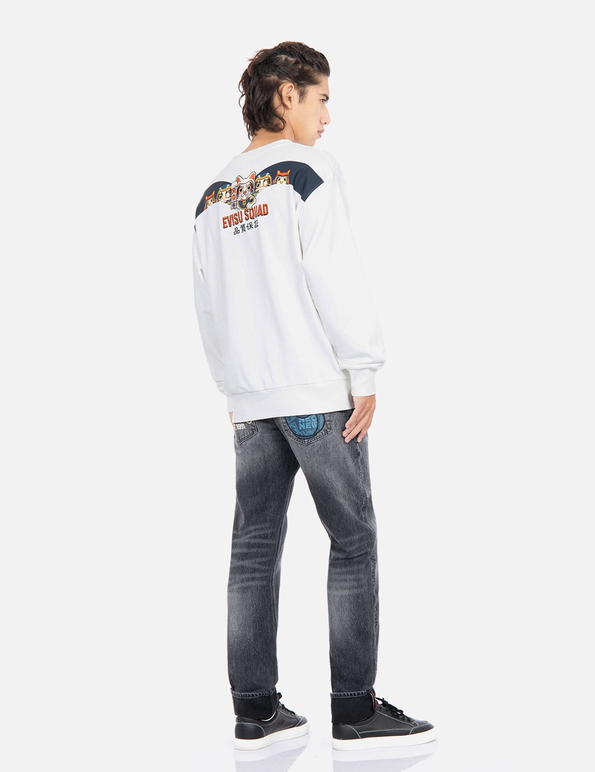 DARUMA PATCH SLIM-FIT JEANS #2010 - 3
