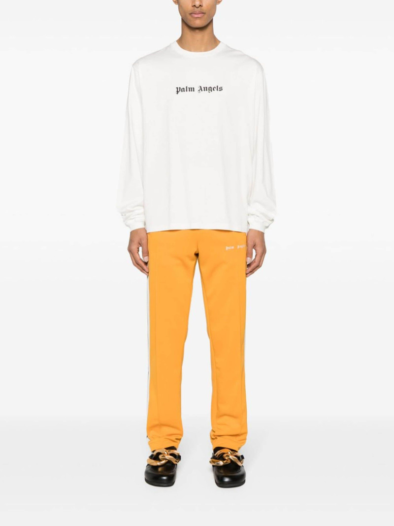 Palm Angels logo-print cotton T-shirt outlook
