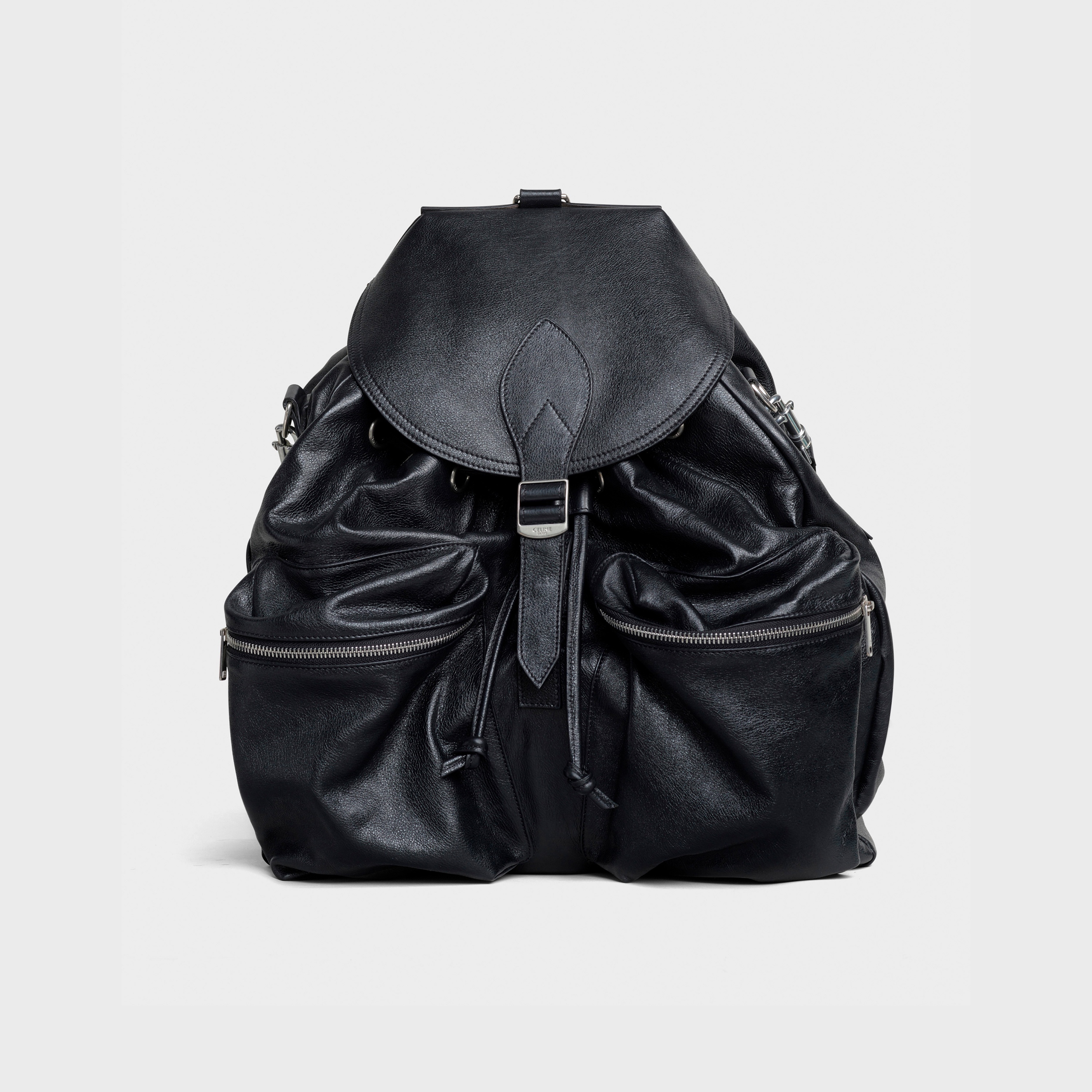 MEDIUM BIKER BAG  IN  SMOOTH CALFSKIN - 1