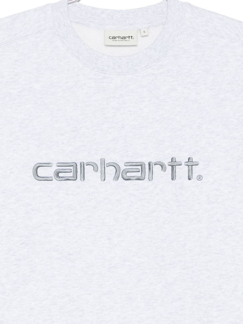 logo-embroidered sweatshirt 3