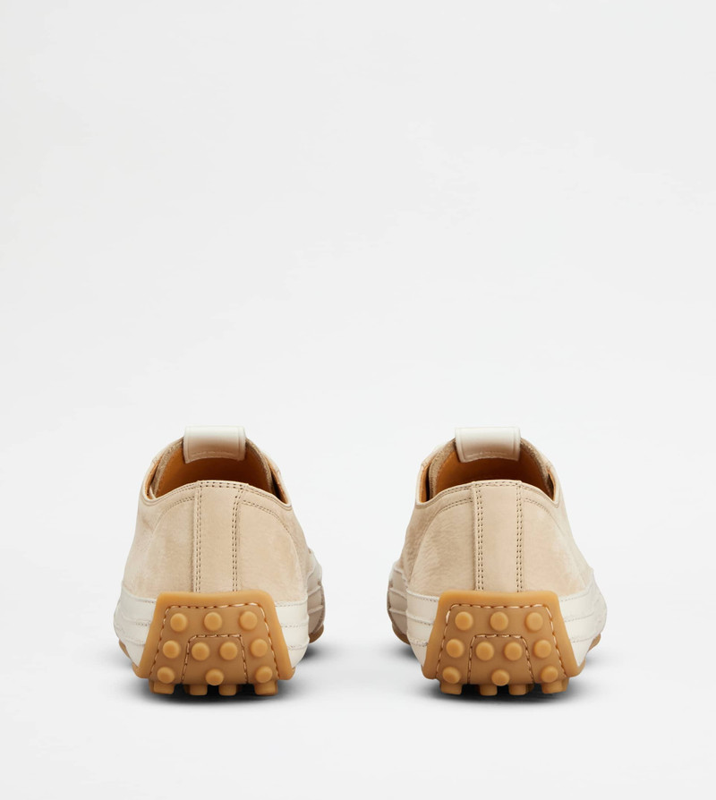 SNEAKERS IN NUBUCK - BEIGE 3