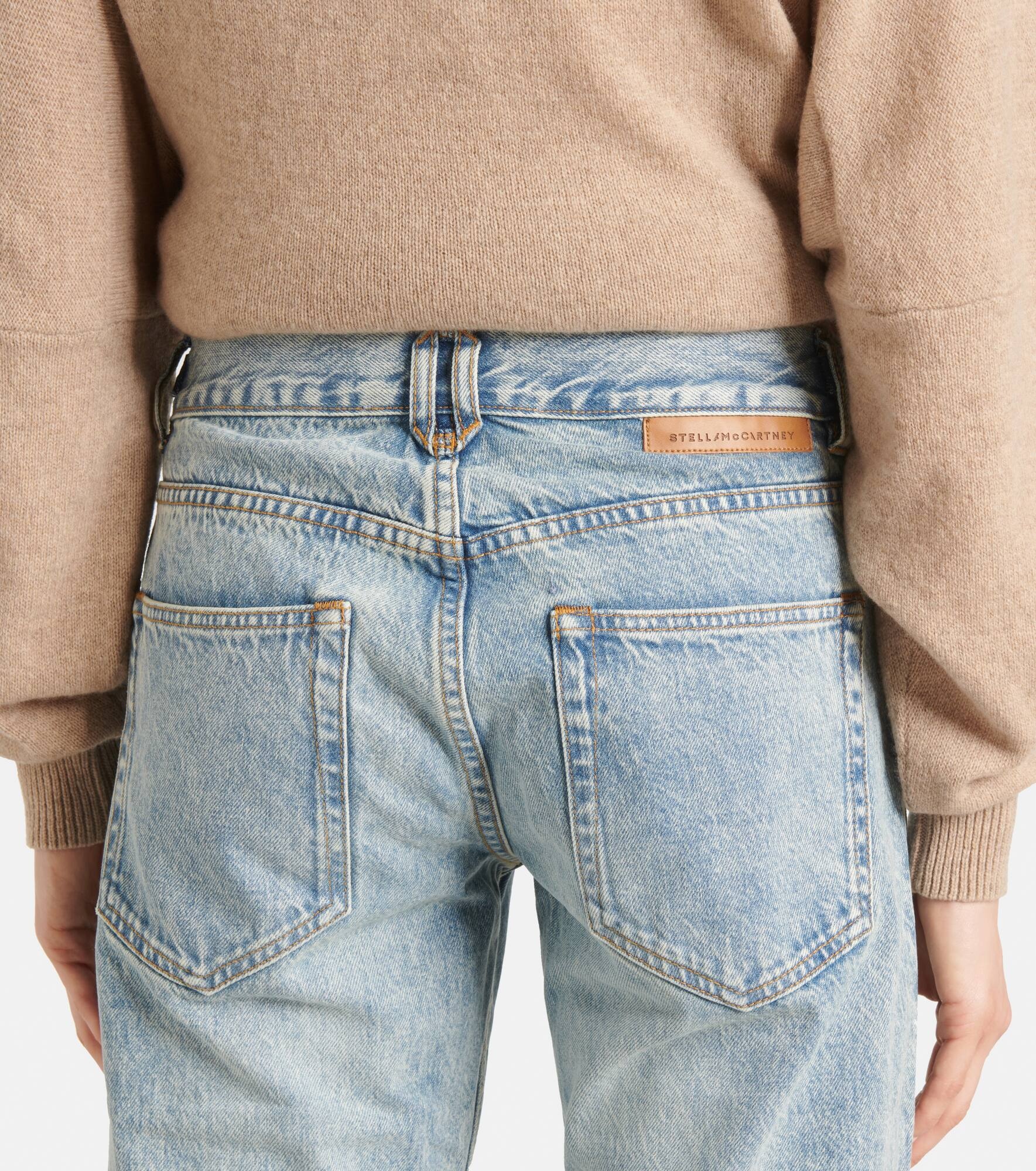 Low-rise wide-leg jeans - 6