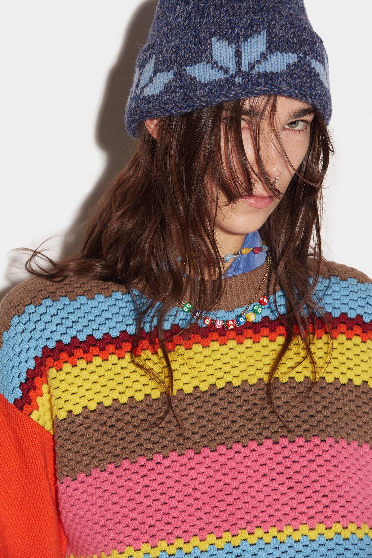 DESTINATION UNKNOWN STRIPED PULLOVER - 5