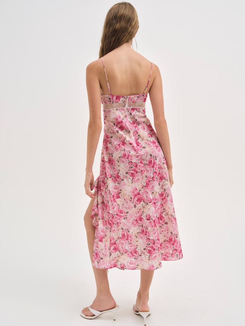 For Love & Lemons Angelina Midi Dress outlook