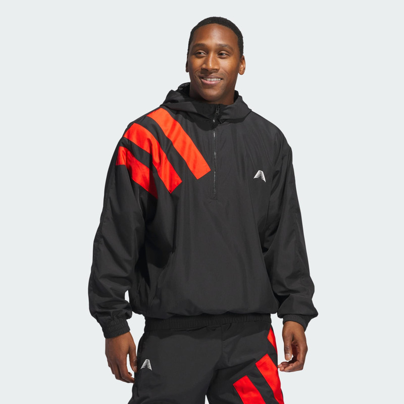 adidas Anthony Edwards Anorak Pullover outlook