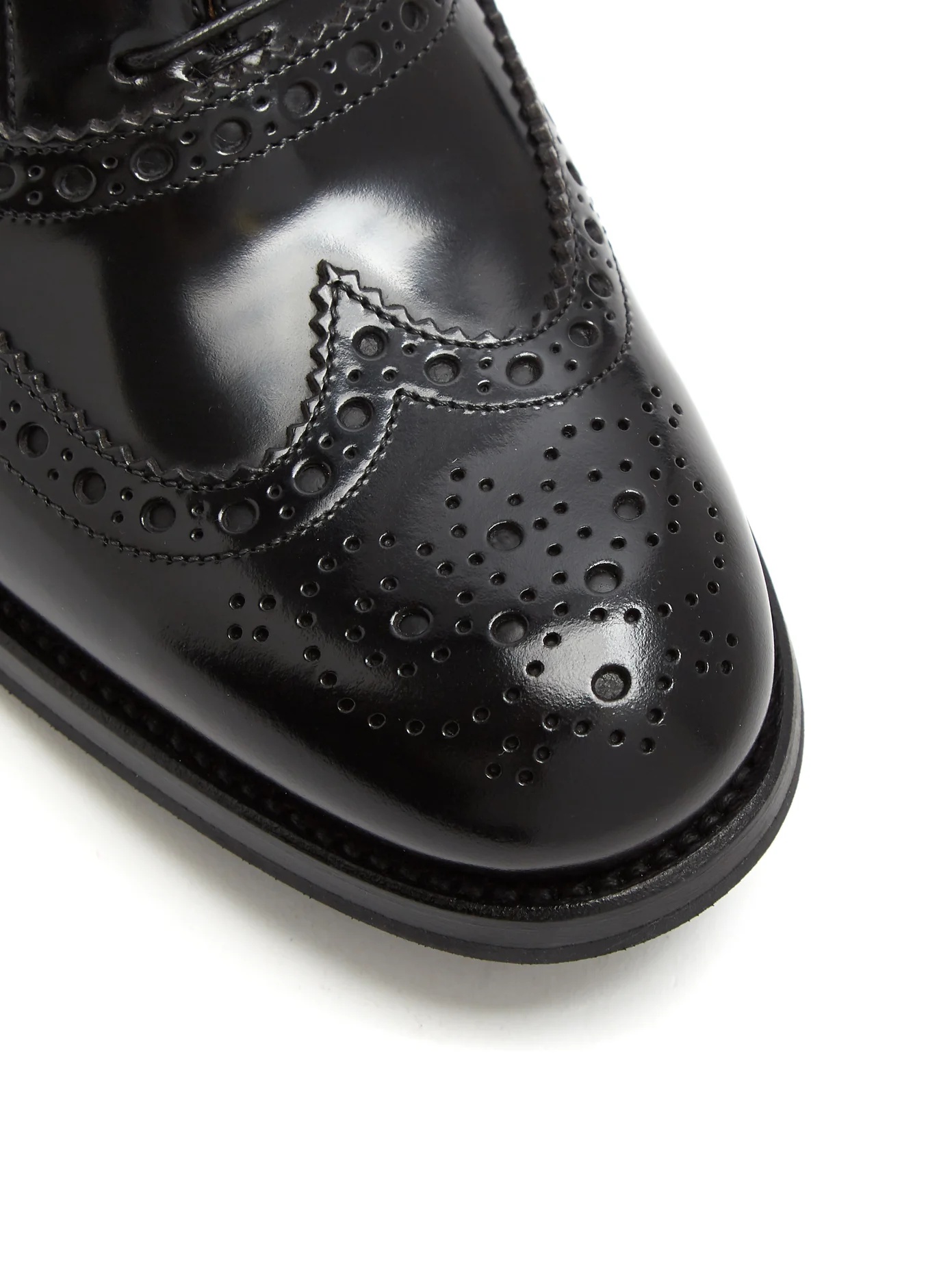 Burwood leather brogues - 6