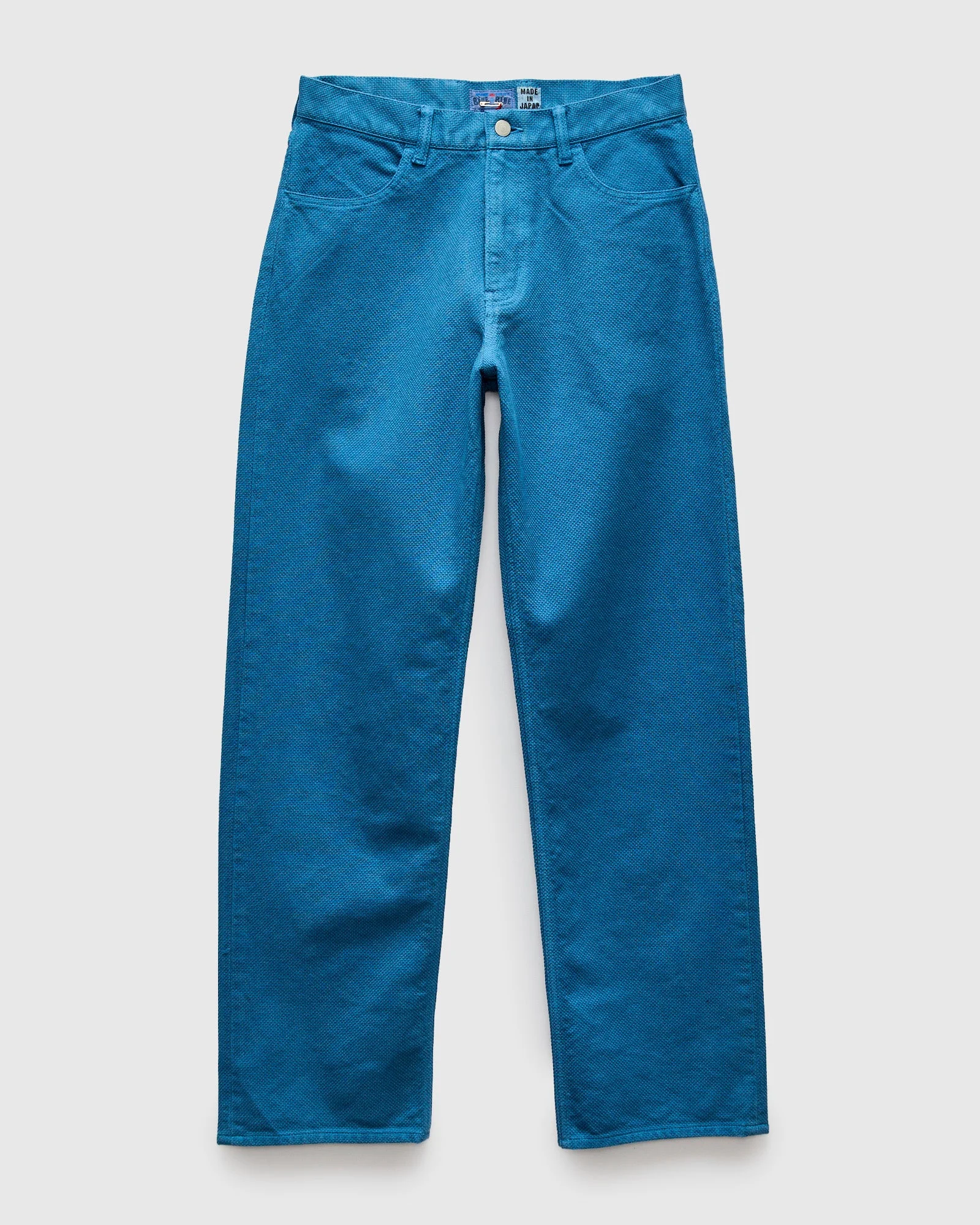 Sashiko Jeans in Blue Indigo - 1
