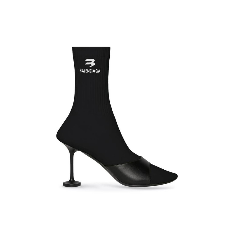 Women's Sock 90mm Bootie in Black 1