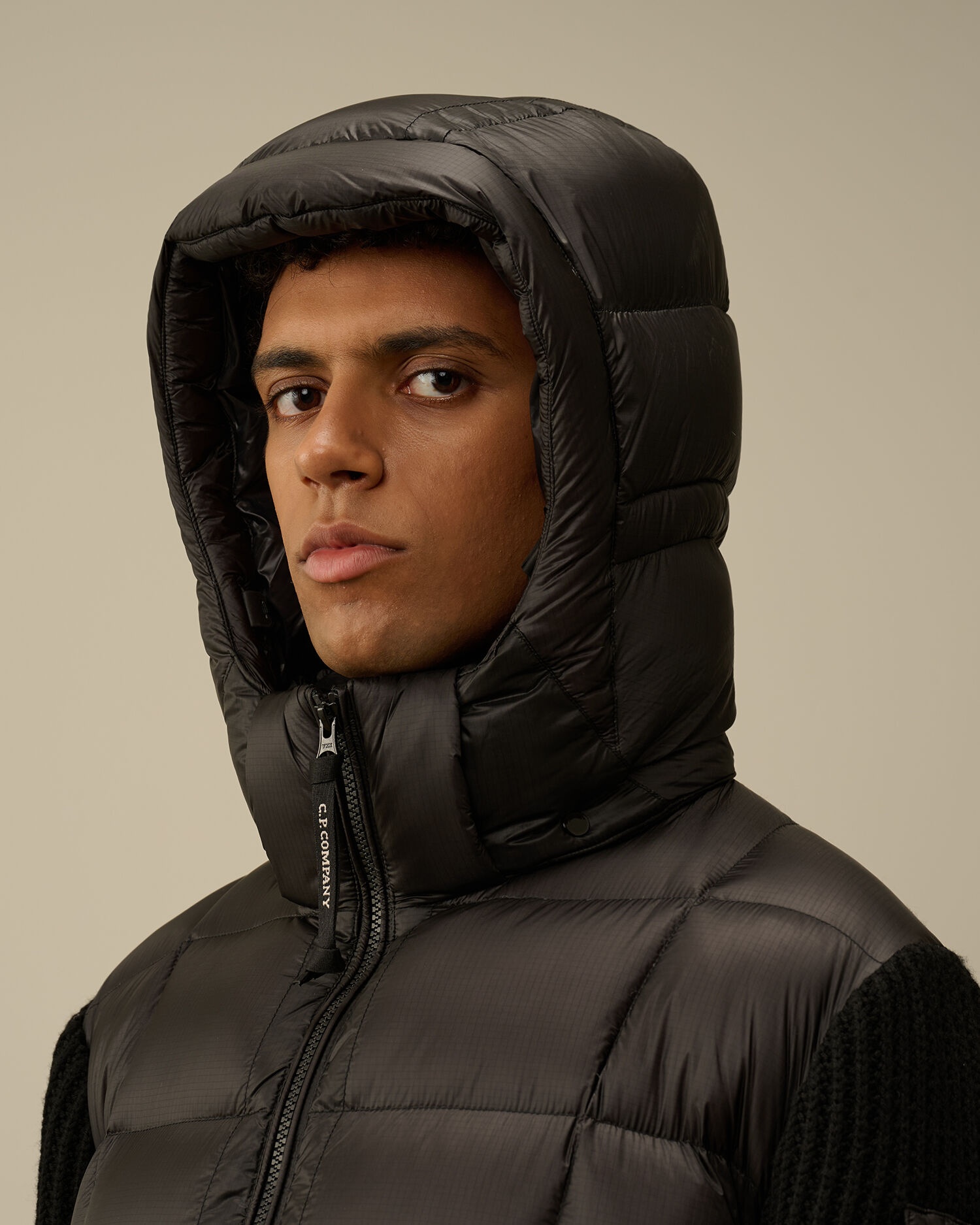 Company Extrafine Merino Wool Mixed Hooded Knit cpcompany