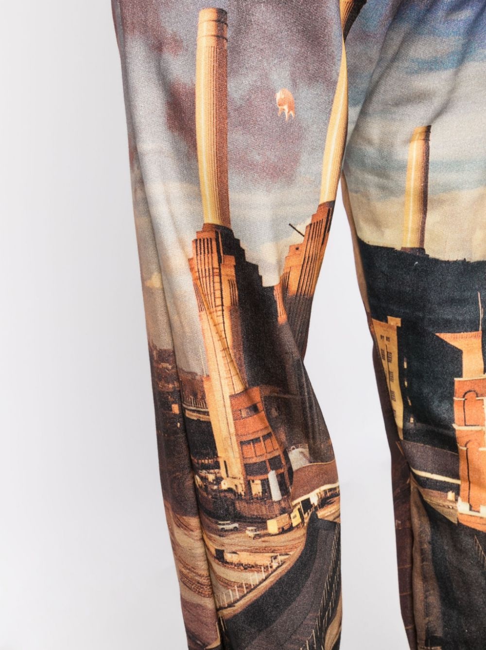 all-over city print track pants - 5