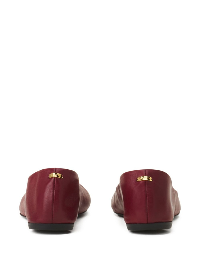 Lanvin leather ballet flats outlook